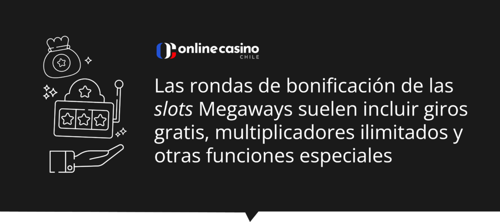 Funciones especiales en rondas de bonificación tragamonedas Megaways