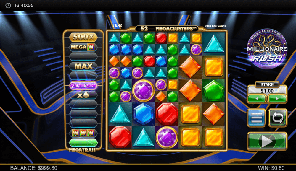 millonaire rush y su nueva mecánica de tragamonedas