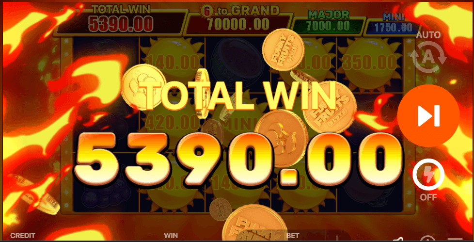 victoria tragamonedas funny fruits hold and win