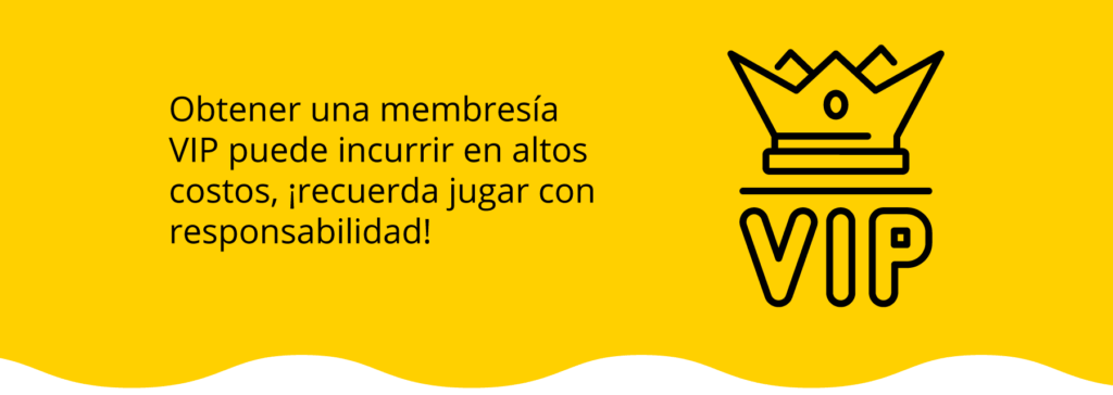 recuerda jugar responsable cuando quieras formar parte de un casino VIP