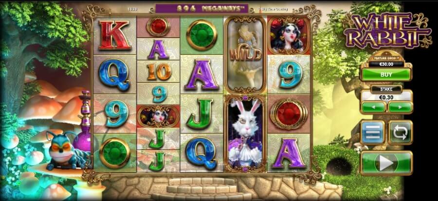 Juegos de pascua online White Rabbit Megaways tragamonedas